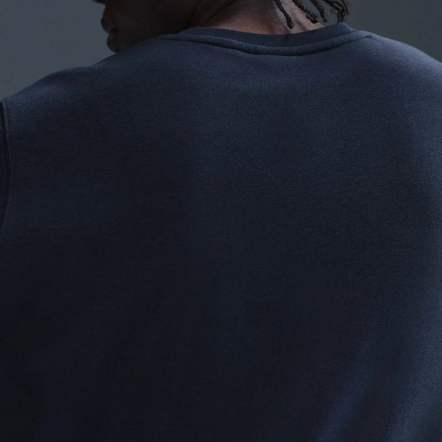 Nike Club Fleece Sweater – Black (Men)