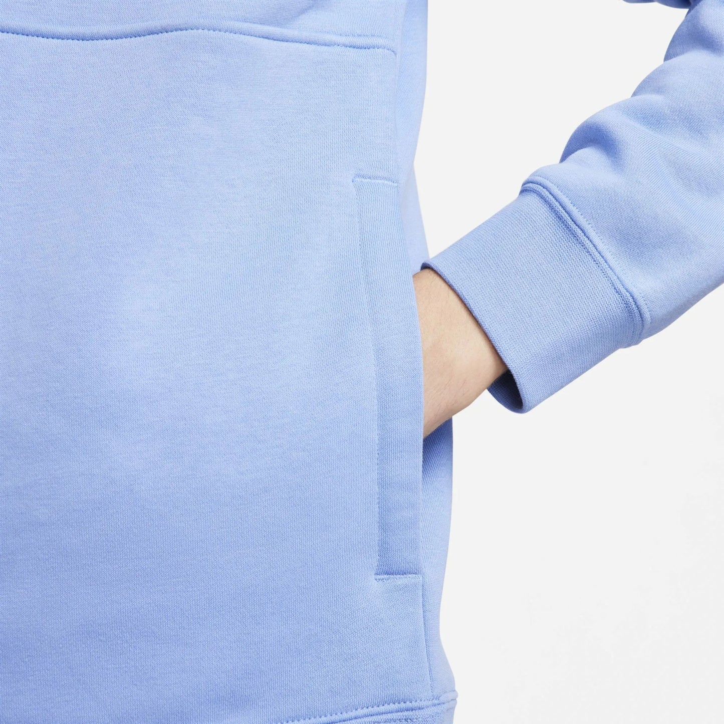 Nike Sportswear Club Half-Zip Brushed Sweater – Blue Men