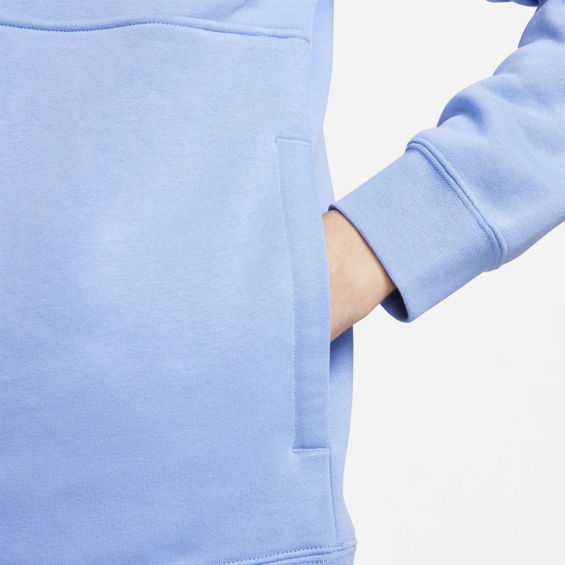 Nike Sportswear Club Half-Zip Brushed Sweater – Blue Men